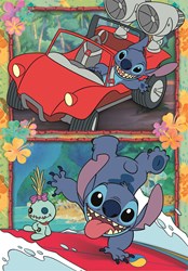 Clementoni Puzzle Stitch Disney - 104 Teile - Kinderpuzzle Karton