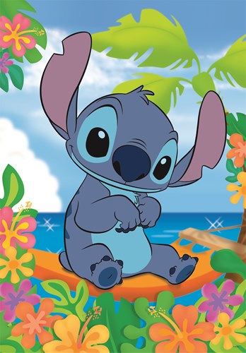 Clementoni Puzzle Disney Stitch 104 Teile - bunte Kinderpuzzle ab 6 Jahren