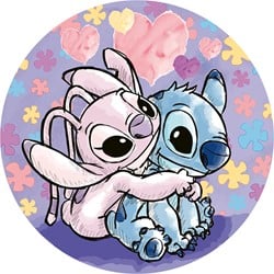 Ravensburger Puzzle Stitch - runde Puzzle 500 Teile Disney