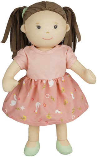 Heless Stoffpuppe Lucie 32cm - weiche Kuschelpuppe Spielzeug