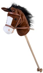 Houten Stokpaardje Bruin - 95cm