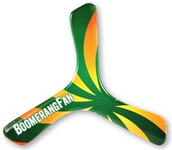 Boomerang Fan Boomerang Storm rechts Anfänger 27cm 30g 10m Spielzeug