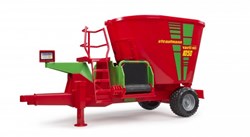 Bruder Spielzeug Futtermischwagen Strautmann Verti-Mix 105 Kunststoff Bauernhof