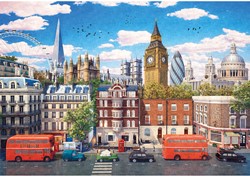 Gibsons Puzzle London 500 Teile - bunte Stadtpuzzle