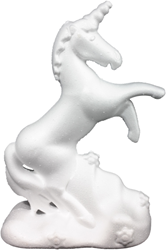 Hobbygroep Einhorn Bastelfigur Styropor Dekoration 18 cm