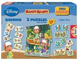 Educa Superpack 4 in 1 - Handy Manny - 25 Teile