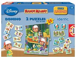 Educa Puzzle Superpack 4 in 1 - Handy Manny - 25 Teile Spielzeug