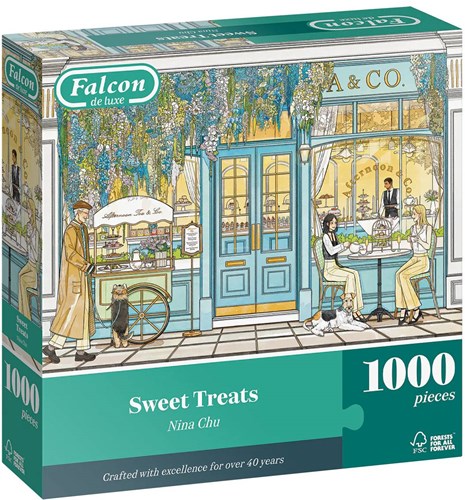 Falcon Puzzle Sweet Treats 1000 Teile bunte Puzzlespaß-2