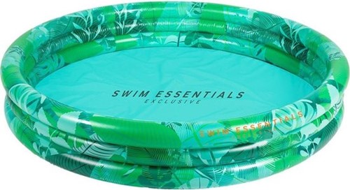 Swim Essentials aufblasbarer Kinderpool Tropical 3 Ringe - 150 cm