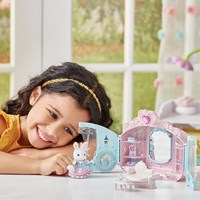 Sylvanian Families Ankleidezimmer Spielset - Prinzessinnenkutsche & Zubehör