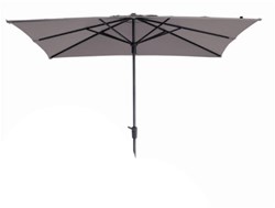 Parasol Syros Luxus Gartenschirm 280x280cm taupe wasserabweisend UV