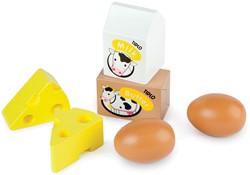 Tidlo Hölzerne Eier und Molkerei