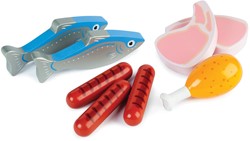 Tidlo Fleisch und Fisch aus Holz