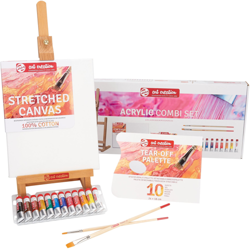 Royal Talens TAC Acrylfarben-Kombi-Set 12 x 12 ml