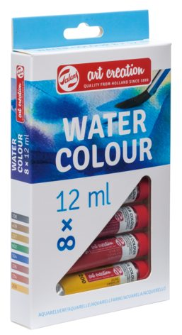 Royal Talens TAC Aquarellfarben-Set 8x12 ml