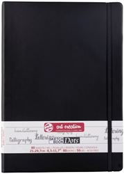 Talens Skizzenbuch Portrait Dot A4 80 Blatt 80g Handlettering Bullet Journal