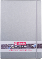 Royal Talens TAC Skizzenbuch 21x30 cm 140gr 80 Blatt Silber