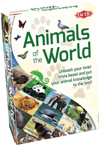 Tactic Lernspiel Animals of the World Kartenspiel Tiere entdecken