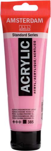 Royal Talens Talens Amsterdam Acrylfarbe 120 ml 385 – Chinacridonrosa