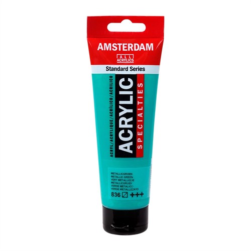 Royal Talens Talens Amsterdam acrylverf 120 ml 836 - Metallic Groen