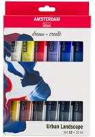 Royal Talens Talens Amsterdam Urban Acryl-Set 12x20 ml