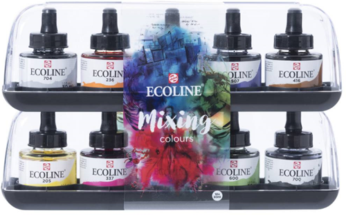Royal Talens Talens Ecoline Set Mischen 10x30 ml