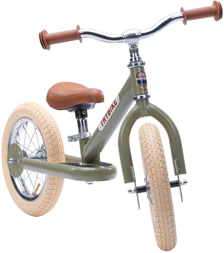 Trybike loopfiets 2 in 1 Steel - vintage groen