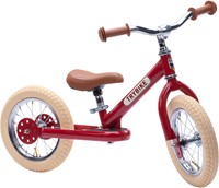 Trybike loopfiets 2 in 1 Steel - vintage rood