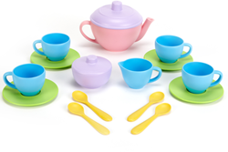 Green Toys Teeservice mit rosa Teekanne