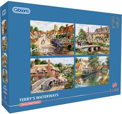 Gibsons Puzzle Terry's Waterways - 500 Teile Puzzle