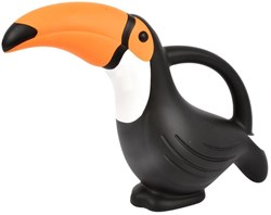 Esschert Design Gießkanne Tukan schwarz weiß Kunststoff Garten Spielzeug