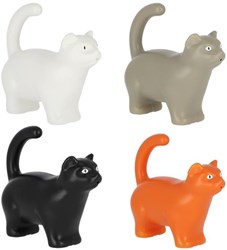 Esschert Design Gießkanne Katze S bunt Kunststoff Gartenaccessoire