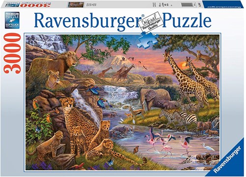 Ravensburger Puzzle Tierreich - 3000 Teile Tiere Puzzle-2