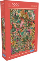 Gibsons Puzzle Soleil - 1000 Teile - bunte Kunst Puzzle-2