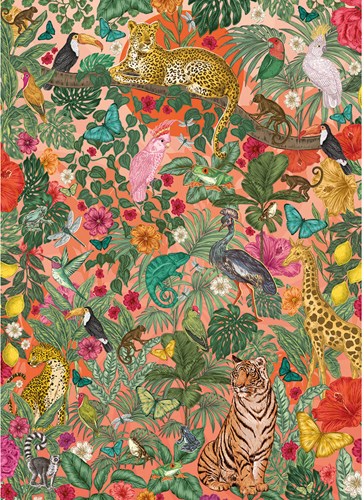 Gibsons Puzzle Soleil - 1000 Teile - bunte Kunst Puzzle