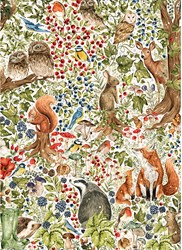 Gibsons The Art File: Woodland Wildlife - 1,000 pieces