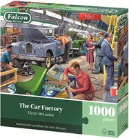 Jumbo Puzzle Autofabrik 1000 Teile Falcon Premium Qualität-2