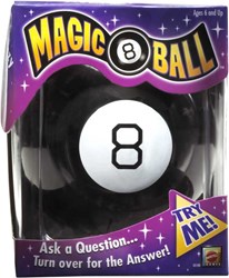 Magic 8 Ball Spielzeug - Ratespiel für Kinder und Erwachsene