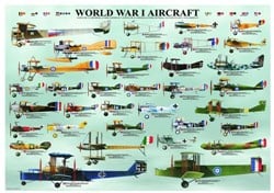 Eurographics Puzzle World War I Aircraft - 1000 Teile