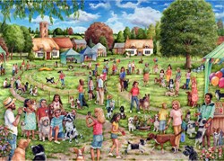 Gibsons The Village Dog Show - 1000 pieces