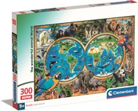 Clementoni Puzzle Tierwelt - 300 Teile - Lernspielzeug für Kinder-2