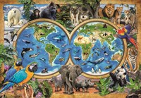 Clementoni Puzzle Tierwelt - 300 Teile - Lernspielzeug für Kinder