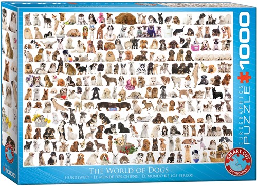 Eurographics Puzzle Hunde Tiere - 1000 Teile Jigsaw Puzzle-2