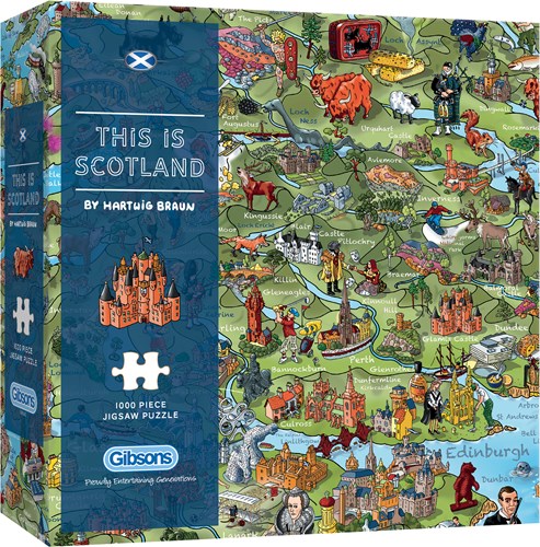 Gibsons Das ist Schottland - 1000 Teile-2