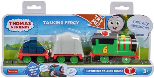 Mattel Spielzeugzug Thomas & Friends Talking Percy mit Sound