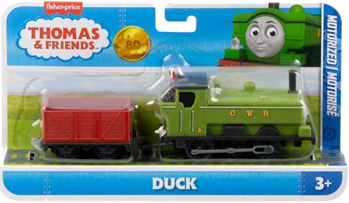 Mattel Thomas & Friends klassische Duck Motorisierte Lokomotive - Spielzeugzug