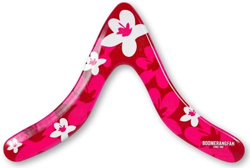 Boomerang Fan Boemerang TIARA Rechts 32cm.50gr.25m