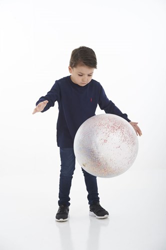 TickiT Bunte Perlen Ball 31 cm - Aufblasbarer Spielball-2