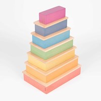 TickiT Holz Bauplatten Architekt rechteckig - 6 Stück Spielzeug-2