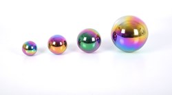 TickiT sensorische Bälle bunt - reflektierende Spielbälle Set